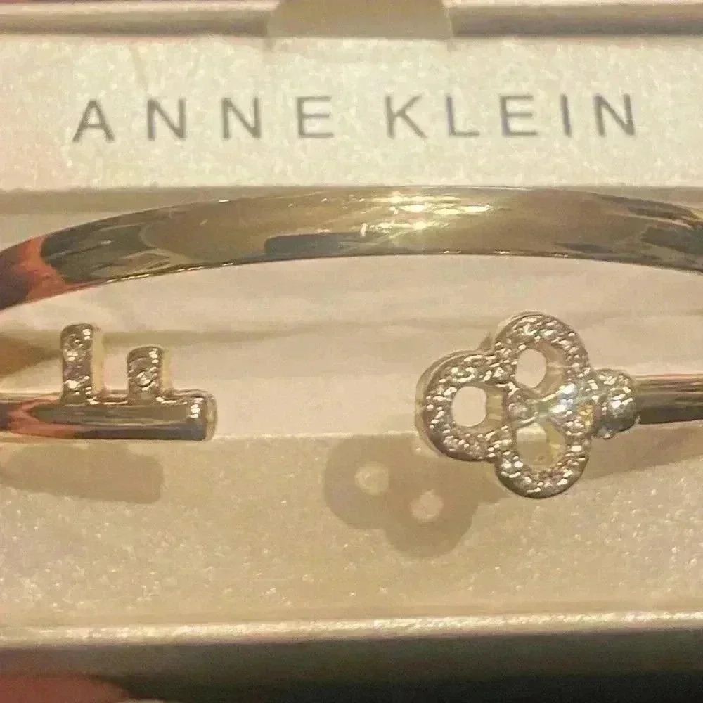 Ann Klein Old Fashion Key Bangle Bracelets
